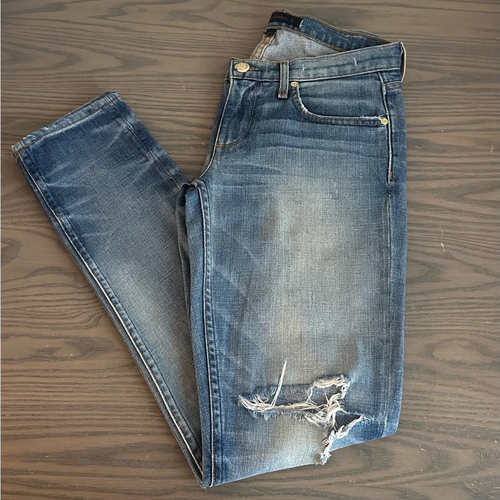 JUICY COUTURE WOMENS DISTRESSED JEANS
